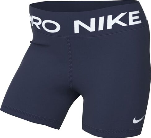 Nike Pro 365 Women's 5" Shorts (Midnight Navy/White) Size Small in Kuwait