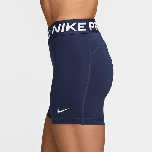Nike Pro 365 Women's 5" Shorts (Midnight Navy/White) Size Small in Kuwait