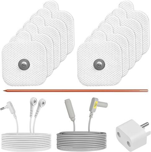 Grounding Patches 25 Pack,Reusable Adhesive Grounding Pad, Grounding Slice for Any Body Part, Earth Connected Grounding Therapy Grounding Products (Grounding Patches(25 Pcs)) in Saudi Arabia