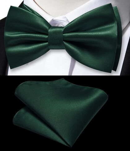 Suspender and Bow Tie Pocket Square Lapel Pin Mens Y-Back Heavy Duty Suspenders for Dress Pants Jeans Tuxedo in Saudi Arabia