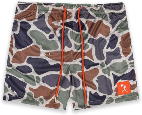 Baseballism Youth Fishing Club Angler Camo Diamond Air Shorts in Kuwait