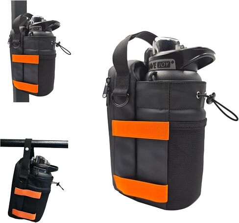 Magnetic Gym Bag For Men and Women Sling Sport Bag | Magnet/Hanging System,Detachable Magnetic Plate｜46oz bottle Capacity｜Essential for Gym & Camping Travel in Saudi Arabia