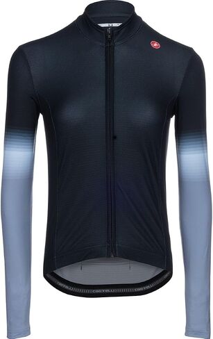 CASTELLI, Corso Thermal Limited Edition Jersey - Women's, Black/Vortex Gray/Winter Sky, L in Kuwait