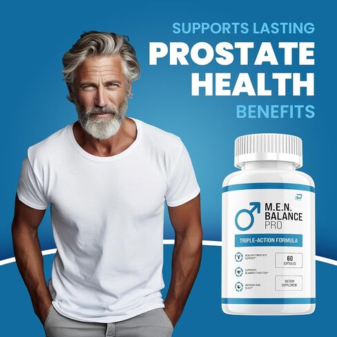 M.E.N Balance Pro Supplement – M.E.N Balance Pro Capsule Advanced Formula Supplements Health Reviews (1 Pack - 60 Capsules) in Saudi Arabia