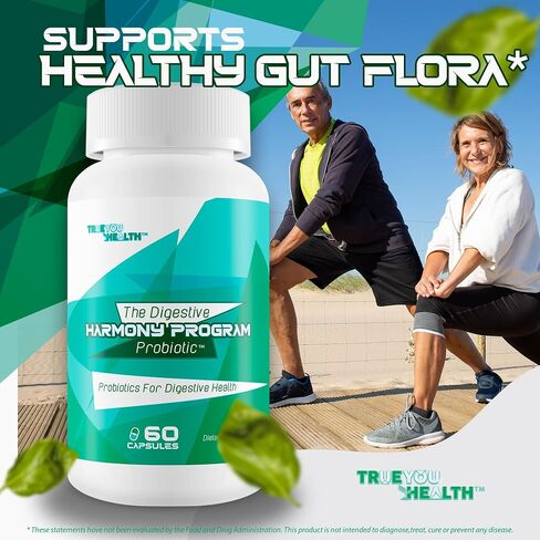 The Digestive Harmony Program Probiotic - Our Best Probiotics for Digestive Health - Pre and Probiotics for Digestive Health - Probiotics for Women Digestive Health Probiotics for Men Digestive Health in Saudi Arabia