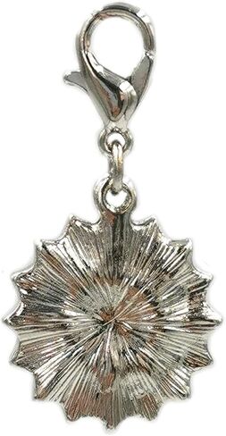 Bead Landing 12 Pack: Charmalong™ Yellow & Rhodium Sunflower Charm in Kuwait