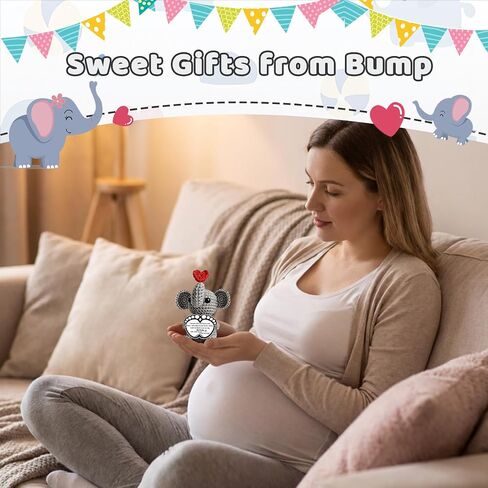 New Mom Gifts First Time Mom to Be Pregnant Expecting Mommy Birthday Gifts for Handmade Cozy Crochet Elephant Best Cute Present Boy Girl Moms Mama from Husband Baby Shower Essentials in Saudi Arabia