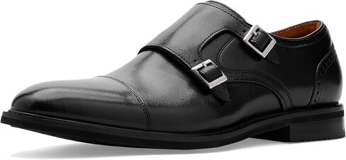 Stacy Adams Boswell Cap Toe Double Monk Strap in Kuwait