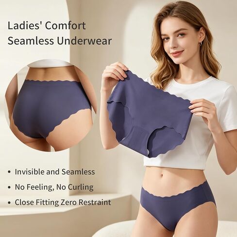 Sophproton 300-Pack Women's Tagless Underwear Bulk | Seamless Comfort Panties for Donations & Shelters | Sorted by Size S-2XL in 5 Labeled Bags | 15 Colors, Breathable Multi-Pack in Saudi Arabia