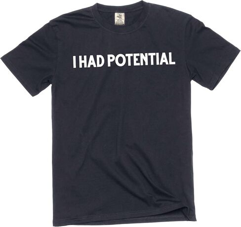 Men's Funny I had Potential T-Shirt Humorous Novelty Graphic tee in Saudi Arabia