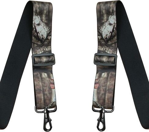 Camo Suspenders for Men Heavy Duty Big And Tall 2 Inch Full Elastic Adjustable Camouflage Suspenders For Hunting Work in Saudi Arabia