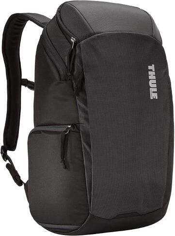 حقيبة ظهر Thule EnRoute سعة 30 لترًا، وجيب كمبيوتر محمول مرتفع مقاس 17 بوصة، وحافظة كمبيوتر لوحي مقاس 11 بوصة، وحجرة إكسسوارات منفصلة، ​​وجيب بسحاب من مادة TPU للأشياء الرطبة/المتسخة in Kuwait