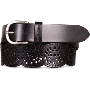 Lucky Brand Women's Embroidered Leather Belt | Stylish | Classic | Western-Inspired | American Heritage | Jean | Pant in Kuwait