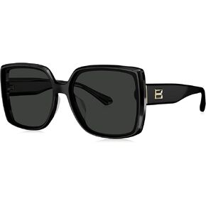 BOLON Women Elegant Oversized Nylon Lens Polarized UV400 Sunglasses BL3232 61mm, Exclusive Eyewear Brand of EssilorLuxottica in Saudi Arabia