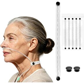 Nasal Cannula Holder,with Adjustable Snap Buttons,Nasal Cannulas for Oxygen Ear Protection,Cannula Accessories Reduces Ear Pressure & Friction in Saudi Arabia