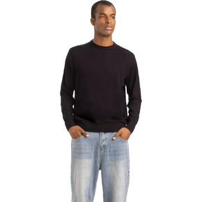 Daily Men’s Crew Neck Sweater – Essential Line, 100% Wool Pullover, Super Soft Lightweight Classic Knit in Saudi Arabia