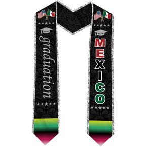 Mexican American Graduation Stole Sash Mexican Root Graduation Stole Sash in Kuwait