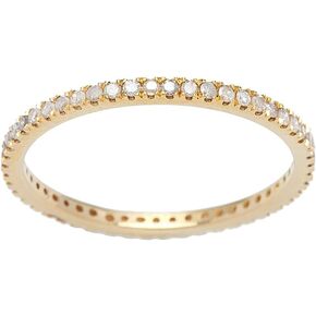 10k Yellow Gold Eternity Diamond Wedding Band (1/3 cttw, I-J Color, I2-I3 Clarity) in Saudi Arabia