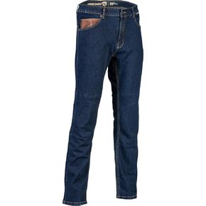 Highway 21 Stronghold Jeans, Motorcycle Riding Denim, Protective Biker Pants, Durable Cruiser Jeans for Men (Blue, US 36) in Kuwait