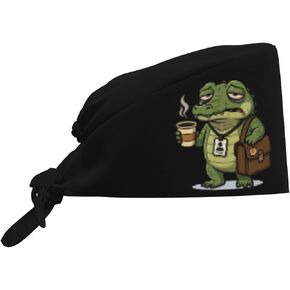 Working Cap, Scrub Cap with Sweatband, Adjustable Tie Back Hat Breathable Headgear for Women/Men in Saudi Arabia