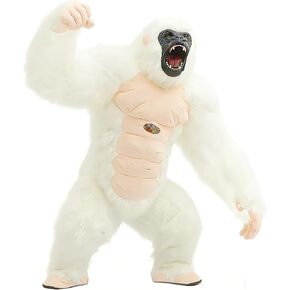 8.5FT Inflatable Gorilla Costume for Adults Blow up King Kong Suit Giant Ape Mascot Outfit for Halloween Party in Saudi Arabia