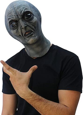 Ghoulish Productions Evil Invader 51 Halloween Latex Mask in Kuwait