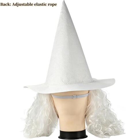 Scary Witch Mask Set, Pointed Nose, Evil Grin, Realistic Texture, Latex Material, One Size. in Saudi Arabia
