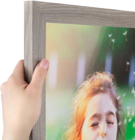 ArtToFrames 13x13 بوصة رمادي بلوط - إطار صورة بارنوود، 2WOM76808-973-13x13 in Kuwait