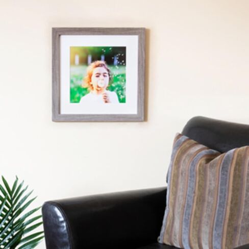 ArtToFrames 13x13 بوصة رمادي بلوط - إطار صورة بارنوود، 2WOM76808-973-13x13 in Kuwait