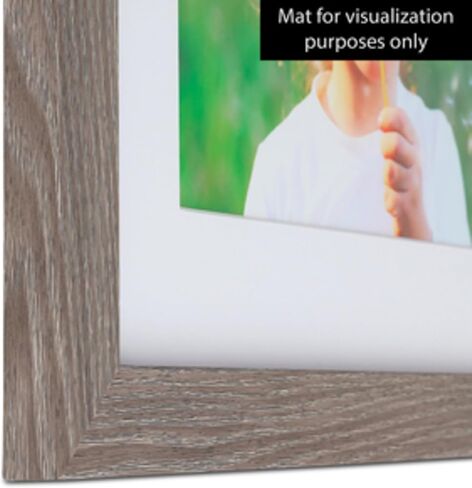 ArtToFrames 13x13 بوصة رمادي بلوط - إطار صورة بارنوود، 2WOM76808-973-13x13 in Kuwait