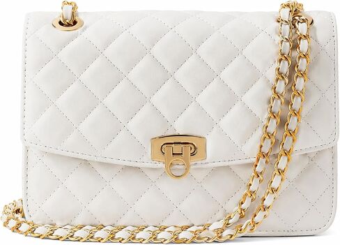 GEMIU Quilted Crossbody Purse for Women Small Women's Shoulder Handbags Womens Clutch Purses with Gold Chain Dressy in Kuwait