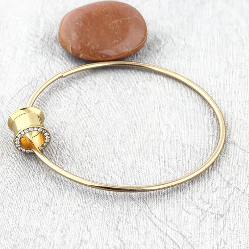Aienid Large Hoop Ear Gauges Double Flare Ear Tunnels Expander Gold Dangle Gauges Plugs Stretcher Stainless Steel Piercing Jewelry CZ in Saudi Arabia
