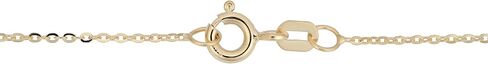 Kooljewelry 14k Yellow Gold Mother of Pearl Flower Necklace (18 inch) in Kuwait