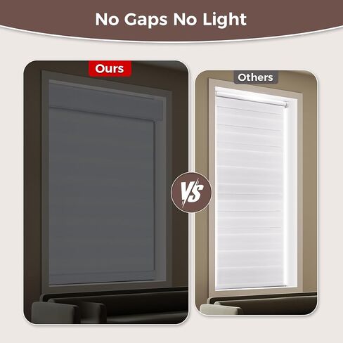 Allesin zen Cordless Zebra Blinds 35" W x 72" H White, Dual Layer Day and Night Shades, Room Darkening Blackout & UV Protection, Child & Pet Safe, Easy Install, Home Office Window Treatment in Saudi Arabia