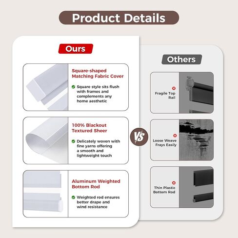 Allesin zen Cordless Zebra Blinds 35" W x 72" H White, Dual Layer Day and Night Shades, Room Darkening Blackout & UV Protection, Child & Pet Safe, Easy Install, Home Office Window Treatment in Saudi Arabia