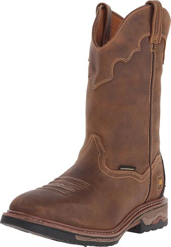 Dan Post Boots Mens Blayde 11 Inch Waterproof Soft Toe Work Safety Shoes Casual - Brown - Size 13 D in Kuwait