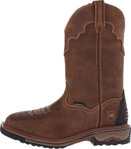 Dan Post Boots Mens Blayde 11 Inch Waterproof Soft Toe Work Safety Shoes Casual - Brown - Size 13 D in Kuwait