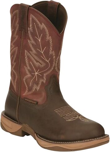 Tony Lama Men's Mankato Waterproof Western Boot Round Toe Brown 13 D in Kuwait