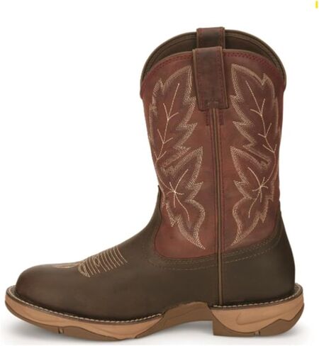 Tony Lama Men's Mankato Waterproof Western Boot Round Toe Brown 13 D in Kuwait