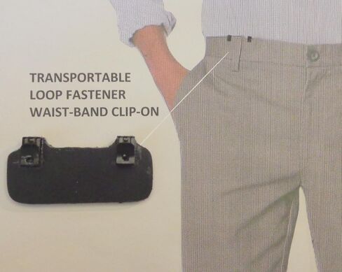 Dean's Hidden Suspenders with Twist-on Hook Suspension Disc and Nylon Transportable Loop Fastener in Saudi Arabia