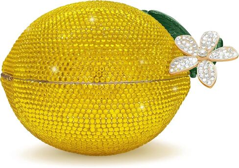JW PEI Women's Lemon-Inspired Rhinestone Clutch in Kuwait
