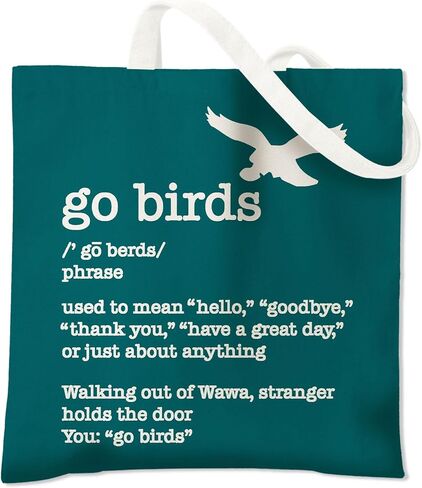 حقيبة حمل هدايا كرة القدم من BIDODABADIl - حقيبة حمل قماشية من Go Bird Gifts، هدية لمحبي الرياضة، 14.9 × 14.5 بوصة in Kuwait