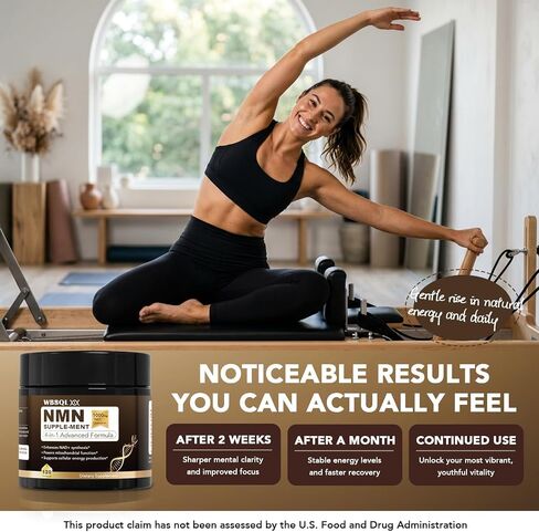 NMN Supplements 1000mg Pure Organic – NMNH, NAD+ Alternative & NAD Supplement with Quercetin, Resveratrol 1000mg Organic, TMG & Quercetin for Cellular Support, 110 Capsules in Saudi Arabia