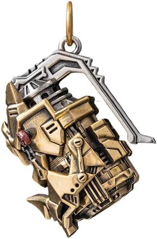 COPPERTIST.WU Cyber Frag Pendant for Men Women – Mechanical Grenade Capsule Pendant, Cyberpunk EDC Fidget Jewelry in Kuwait