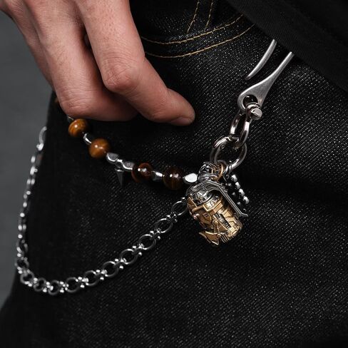 COPPERTIST.WU Cyber Frag Pendant for Men Women – Mechanical Grenade Capsule Pendant, Cyberpunk EDC Fidget Jewelry in Kuwait