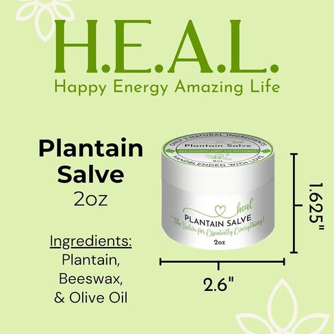 Harmony's Plantain Salve- 2oz in Saudi Arabia