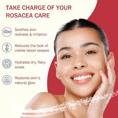 HealFast Rosacea Set - Includes Rosacea Cream, Face Wash, and Serum in Saudi Arabia