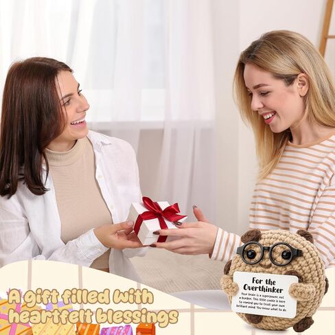 Gifts for Overthinkers and Anxiety Relief | Mindfulness Gifts for Women | Inspirational Desk Decor with Positive Affirmations | Unique Encouragement Gift for Writers, Artists, and Deep Thinkers in Saudi Arabia