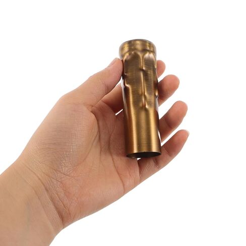 BESPORTBLE 10pcs Vintage Candle Covers for Chandeliers 25x80mm Metal Iron Crystal Lamp Socket Sleeves Hanging Lamp Accessories for Home Party Lighting Parts in Kuwait