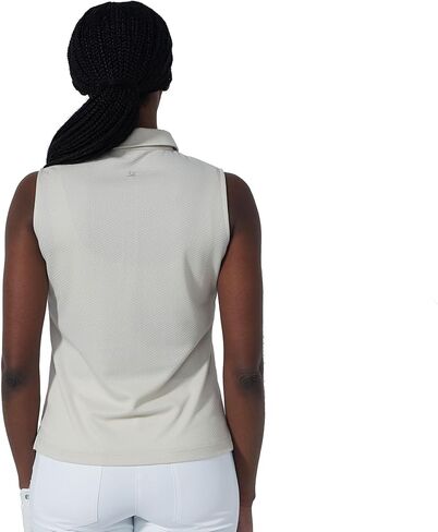 Daily Sports Peoria Womens Sleeveless Golf Polo - Raw/M in Saudi Arabia